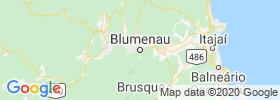 Blumenau map